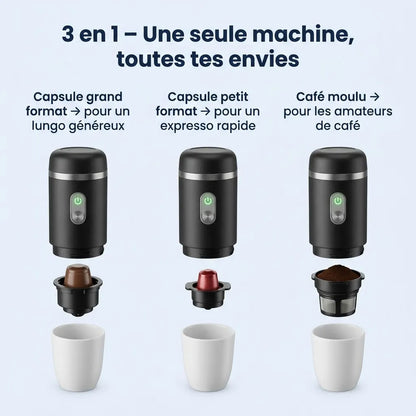 CaféGo™ – Espresso Instantáneo Portátil